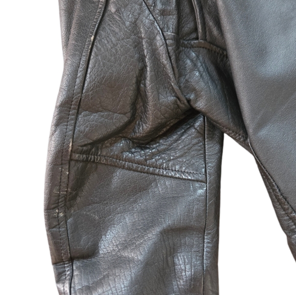 Vintage Wilson's Leather/Biker Jacket Mens size XL - Picture 8 of 15